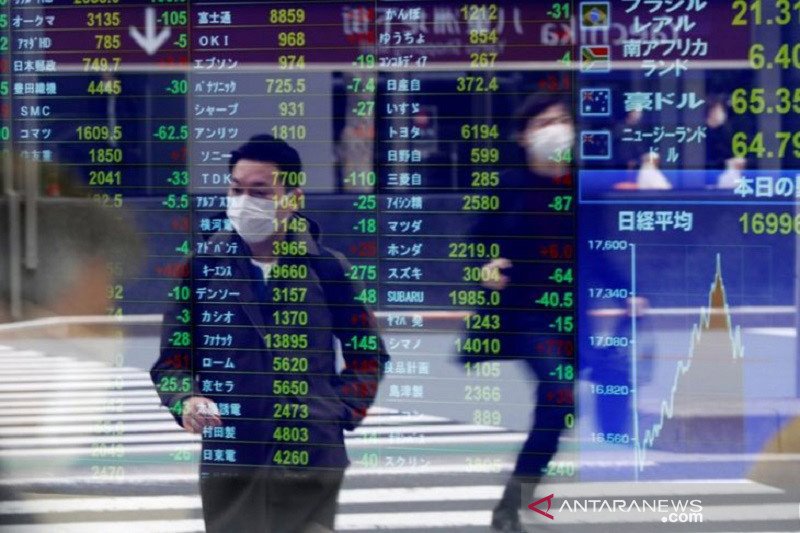 Saham Tokyo dibuka sedikit lebih rendah karena aksi ambil untung